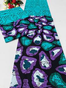 Premium Wax Print Polyester Tie Fabric <b>for</b> Garment Production with Tailored Branding Logo Customization by Zambia Hitjem Export - Product Image 6