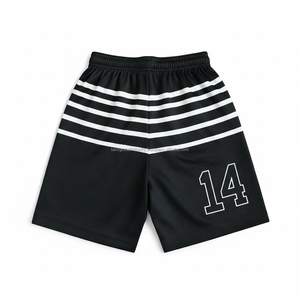 Maillot de basket-ball personnalisé de haute qualité sublimé pour jeunes, ensemble vert et noir pour hommes, en vente - Product Image 6