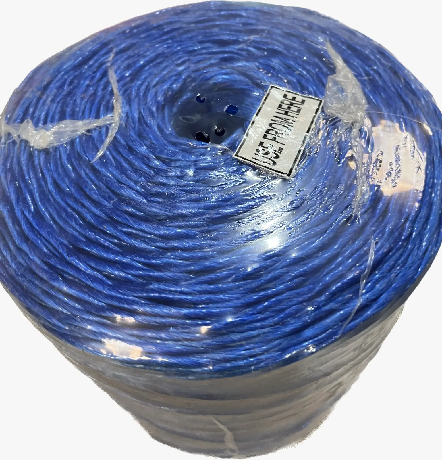 Agro Touw Pp Balenpers Raffia Garen Plastic Touw Voor Landbouw Plastic Twisted Touw Voor Landbouw Vlees Industriële Verpakking