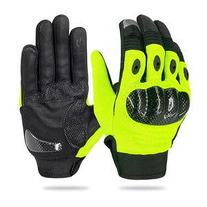 Venta al por mayor impermeable largo invierno cálido motociclista motocicleta guantes pantalla táctil fibra de carbono guantes de motocicleta - Product Image 1