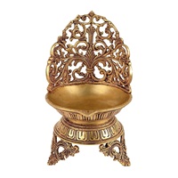 Simple Design Diwali et Pâques Décor Lotus Base Diya Avec Grande Qualité à Prix de Gros Avec Tailles 11X5.5X5.5 Cm