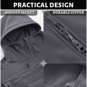 แจ็คเก็ตกันลมกันน้ำสำหรับผู้ชายแจ็คเก็ตกันลมกันน้ำสำหรับกีฬากลางแจ้งกันลม - Product Image 3