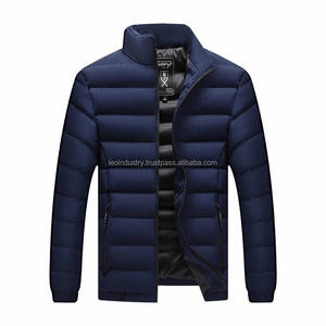 Chaqueta acolchada de talla grande de nailon 100% de alta calidad para hombre, nuevo abrigo de moda de invierno, suave, cálido, impermeable, piel de oveja, logotipo personalizable - Product Image 1