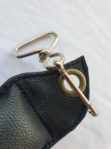 Leurre en forme de moineau en cuir de haute qualité pour fauconnerie portable avec creance et ligne en bois - Product Image 5