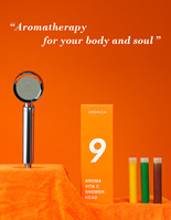 2024 nouveau filtre à eau de douche Chrome Aromica ARO900 avec filtration en 3 étapes de l'arôme de vitamine C fabriqué en Corée filtre à vitamine C à l'échelle de laboratoire