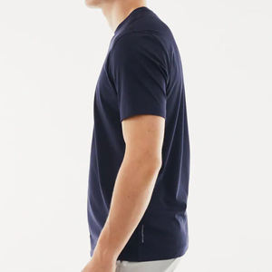 เสื้อยืดสำหรับผู้ชายเสื้อยืดผ้ายืดน้ำหนักเบาขนาดพลัสไซส์แฟชั่น - Product Image 4