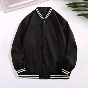 แจ็กเก็ตผ้าขนแกะคุณภาพสูงสำหรับผู้ชายคอตั้งแฟชั่นผ้าปักลายสำหรับฤดูหนาว - Product Image 4