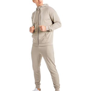 Survêtement d'hiver unisexe personnalisé 100% coton - Polaire léger et respirant pour le sport, le jogging et la course à pied - Product Image 1