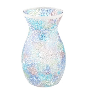 Florero de Vidrio Transparente Moderno, Maceta Decorativa para Sala de Estar u Oficina - Product Image 1