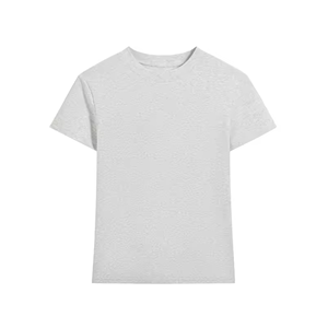 เสื้อยืดแขนสั้นทรงเข้ารูปผ้าถักเนื้อแน่นไม่เป็นขุยสำหรับผู้หญิง รุ่นลำลองฤดูร้อนปี 2025 สไตล์สาวฮอต ยืดหยุ่น ทรง Y2k - Product Image 2