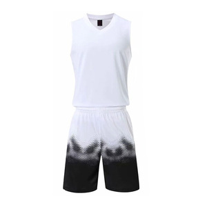 Ensembles d'uniformes de basket-ball pour hommes personnalisés de haute qualité respirant séchage rapide antibactérien 100% Polyester meilleure vente maillots Shorts - Product Image 6
