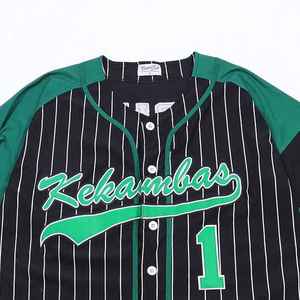 Maillot de baseball OEM avec logo personnalisé, vêtements de sport, vente en gros - Product Image 4