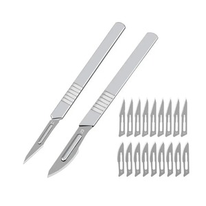 Endo Tech Manual Scalpel Handle for <b>Laparoscopic</b> Surgery <b>Training</b> Stainless Steel Disposable Surgical Scalpels Knife Blades - Product Image 2