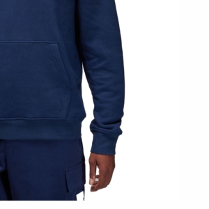 Sudaderas con capucha de lana de algodón azul marino personalizadas con colores personalizados y bordado al mejor precio Sudadera con capucha unisex de gran oferta - Product Image 4