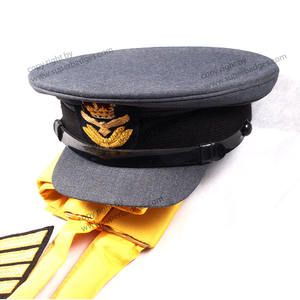 Gorra de pico uniforme ceremonial personalizada de alta calidad al por mayor 100% gorra ceremonial para Deportes y Viajes - Product Image 3