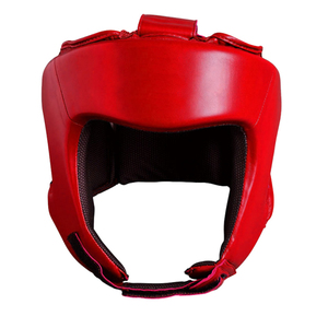 Casco de boxeo de goma PU ajustable con protector facial de combate cascos gratis y protector de cabeza - Product Image 2