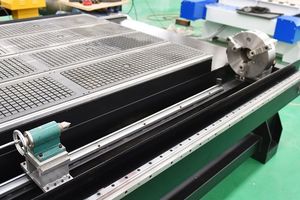 Máquina CNC para Tallado de Estatuas 3D, Router CNC 1325 1530 con Eje Rotatorio, Máquina para Fabricar Patas de Mesa y Sillas de Madera en Venta - Product Image 3