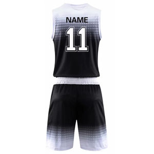 Maillot de basket-ball sublimé personnalisé en gros 3D Logo équipe porter uniforme - Product Image 6