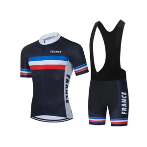 Uniforme de Ciclismo de calidad superior logotipo personalizado uniforme de ciclismo diseño equipo desgaste uniforme de ciclismo para hombres - Product Image 5