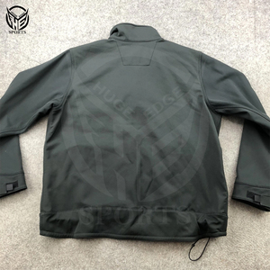Veste polaire softshell d'hiver à capuche pour homme, imperméable et coupe-vent, 100% coton-polaire - Product Image 2