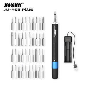 Destornilladores eléctricos con logotipo personalizado, Mini herramientas magnéticas para <span class=keywords><strong>electricista</strong></span>, Mini bolígrafo, juego preciso, destornillador eléctrico con batería - Product Image 4