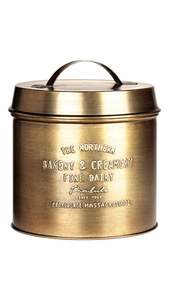 Boîte de rangement robuste en laiton antique avec gravures florales ornées Excellente pour la solution de stockage de comptoir de cuisine - Product Image 3