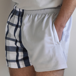 Short de football léger sublimé avec logo personnalisé OEM vente en gros Short de football rugby respirant à séchage rapide pour homme - Product Image 5