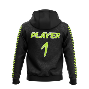 เสื้อสเวตเชิ้ตมีฮู้ดโอเวอร์ไซส์ผ้าฝ้ายแท้350กรัมมีฮู้ดหนาแบบรูดซับลิเมชันดีไซน์แบบมีเชือกรูดมีลายนูนสำหรับฤดูหนาว - Product Image 4