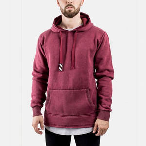Sudadera con capucha lavada con ácido angustia impresa con logotipo personalizado para hombre invierno patrón exclusivo 100% algodón nuevo en línea al por mayor - Product Image 1