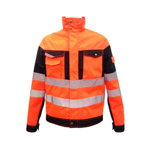 Chaquetas de Trabajo de Alta Visibilidad para Hombre, Ropa de Trabajo de Seguridad Reflectante para Construcción, Suministro de Fábrica al por Mayor OEM - Product Image 5