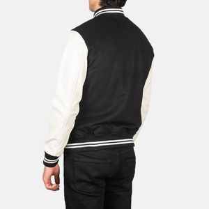 Chaqueta de Lana de Invierno Personalizada para Hombre, Cortavientos, Transpirable, con Cuello Alto, Informal, de Alta Calidad, con Exterior de Poliéster - Product Image 4