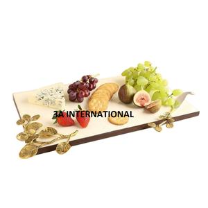 ถาดเสิร์ฟชากาแฟทรงสี่เหลี่ยมผืนผ้าถาดเสิร์ฟอาหารฟาสต์หรือหวานถาดเสิร์ฟอาหารสำหรับปาร์ตี้งานแต่งงาน - Product Image 1