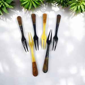 Personnalisable Élégant Mini Corne Cuillère Durable Personnalisable Classique Maison Corne Inde Personnalisable Élégant Cuillère En Corne De Buffle - Product Image 3