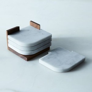 Nouveau style fait à la main en marbre sous-verre de thé fabricant de gros nouveau design fait à la main dessus de table en marbre sous-verre de thé - Product Image 5