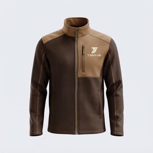 Veste Softshell Unisexe Imperméable en Toile pour l'Extérieur, Col Montant, Coupe Standard, Style Streetwear, Vente en Gros - Product Image 4