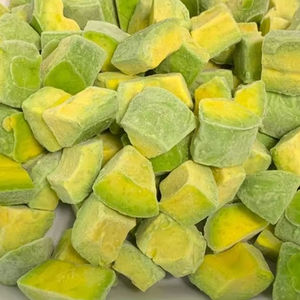 Aguacate congelado de alta calidad Proveedor de Vietnam que ofrece un buen trato Aguacate congelado Puré y rebanadas al por mayor para la industria culinaria - Product Image 1