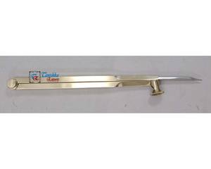 Divisor de decoración de mesa de navegación con brújula proporcional Náutica de diseñador de oficina en casa, divisor decorativo de latón artesanal de Metal - Product Image 2