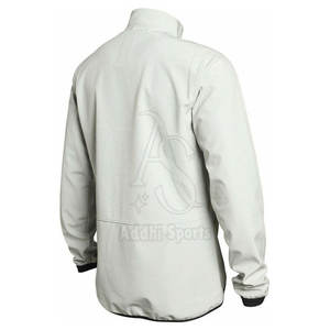 Veste d'hiver à fermeture éclair Softshell pour hommes avec col montant conçue sur mesure - Product Image 4