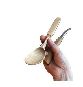 Cuillère à cuillère en bois taille personnalisée et ustensile de cuisine salade en bois mélange soupe cuillère à riz pagaie cuisson cuillère de service - Product Image 1
