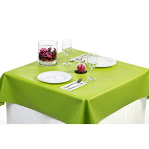 Nappe en tissu Alba Plus Extrafabric Pistache 120x120cm, adaptée aux tables de 116x116cm, B2B - Product Image 1