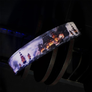 Cinturón de Levantamiento de Pesas de Cuero Vacuno Resistente con Logotipo Personalizado, Hebilla de Palanca Antideslizante para Peso Muerto y Levantamiento de Potencia - Protección Profesional - Product Image 5