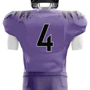 Uniforme de Fútbol Americano Corto de Talla Grande, Transpirable, con Diseño Moderno, Ropa de Equipo, Logotipo Personalizado, 100% Poliéster, Alta Calidad, Precio Bajo - Product Image 3