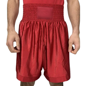 Bañadores de boxeo de cintura alta con logotipo personalizado de primera calidad, pantalones cortos de entrenamiento de artes marciales de poliéster ligeros, transpirables, ajuste profesional - Product Image 2