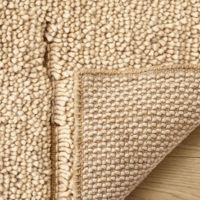 Moderner Handgeknüpfter Teppich aus Naturwolle mit Mittelhohem Flor, Extra Dick, Blumenmuster, Gebetsteppich für Zuhause