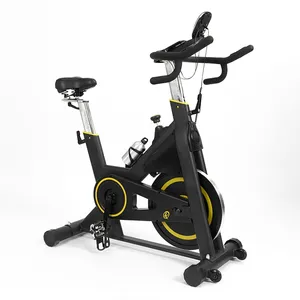 Todo 2023 nuevo diseño caliente cómodo Fitness Spinning Bike ciclismo máquina ejercicio bicicleta interior con pantalla
