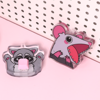 Porte-clés personnalisé en acrylique en forme de clavier, jouet anti-stress, interrupteur de clavier mécanique promotionnel