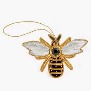 Porte-clés vintage faits à la main pour enfants, avec strass, lettres de l'alphabet multicolores, bracelet personnalisable, breloques - Product Image 4