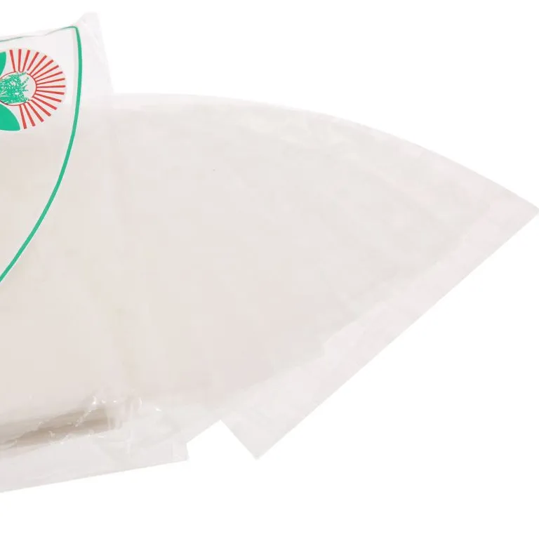 Wholesale Vietnam Organic Rice Paper Natural Color Eatclean White Rice Spring Roll Rice Paper Wrappers Health Cheap Price