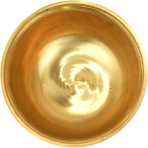 Wok de cuisine en bronze le plus pur de 18 cm fabriqué à la main traditionnel Pongal Gundu Pot pour plats - Product Image 2