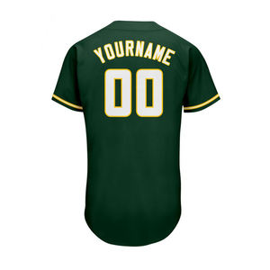 Camiseta de béisbol personalizada de último diseño para jóvenes y hombres, ropa deportiva sublimada bordada, camiseta de béisbol transpirable y lisa - Product Image 4